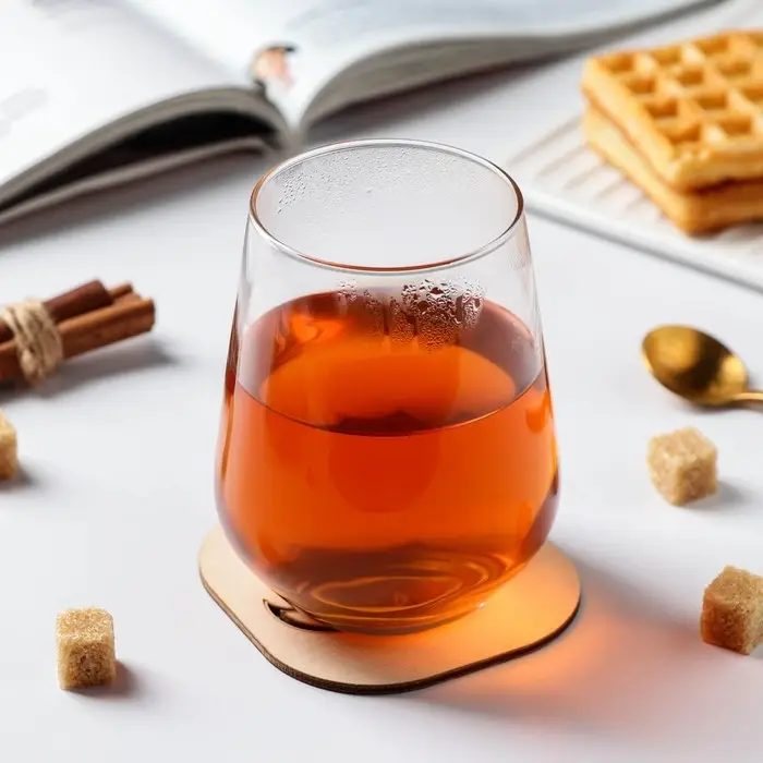 Подставка деревянная под горячее «Священный лотос», 9×8,6 см Подставка деревянная под горячее «Священный лотос», 9×8,6 см