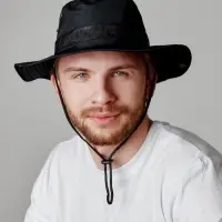 Панама тактическая Storm tactic, до 60 см, черная