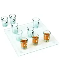 Настольная игра для взрослых &laquo;Пьяные Крестики-нолики&raquo;, 9 стопок, доска 20&times;20 см