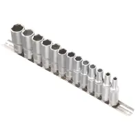 Набор головок 3/8"DR шестигранных глубоких 13пр. (6-19мм)