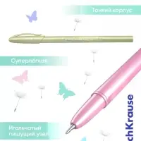 Ручка шариковая ErichKrause Neo Pastel Pearl, узел 0.7 мм, синяя, МИКС