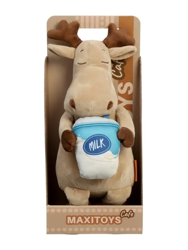 Мягкая игрушка  Мягкая игрушка "Олень Рудольф", 25 см MT250205-25