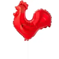 Воздушный шар фольгированный 17" &laquo;Петушок&raquo;, набор 5 шт.