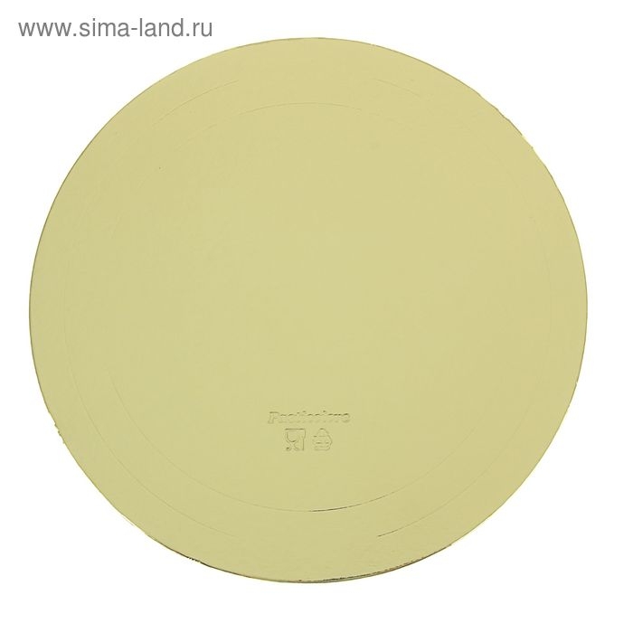 Подложка усиленная, 32 см, золото, 2,5 мм Подложка усиленная, 32 см, золото, 2,5 мм