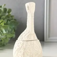 Шкатулка с крышкой, для украшений &laquo;Балалайка&raquo;, 15&times;7&times;5 см, гипс