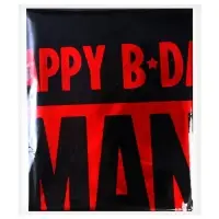 Воздушный шар фольгированный 18" Happy B-day man, звезда