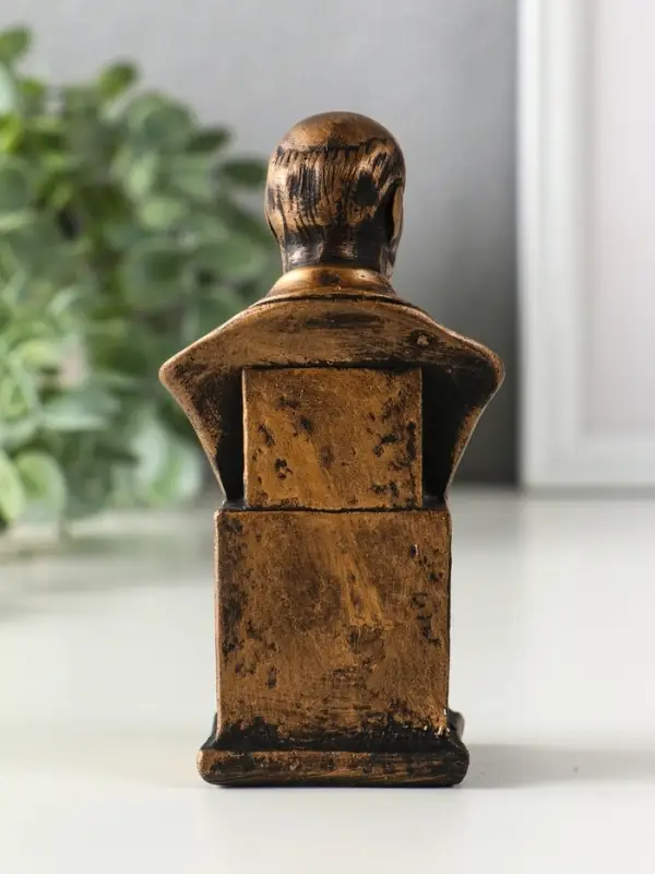 Бюст &laquo;Ленин&raquo;, фигурка гипс, 12&times;6&times;4.5 см