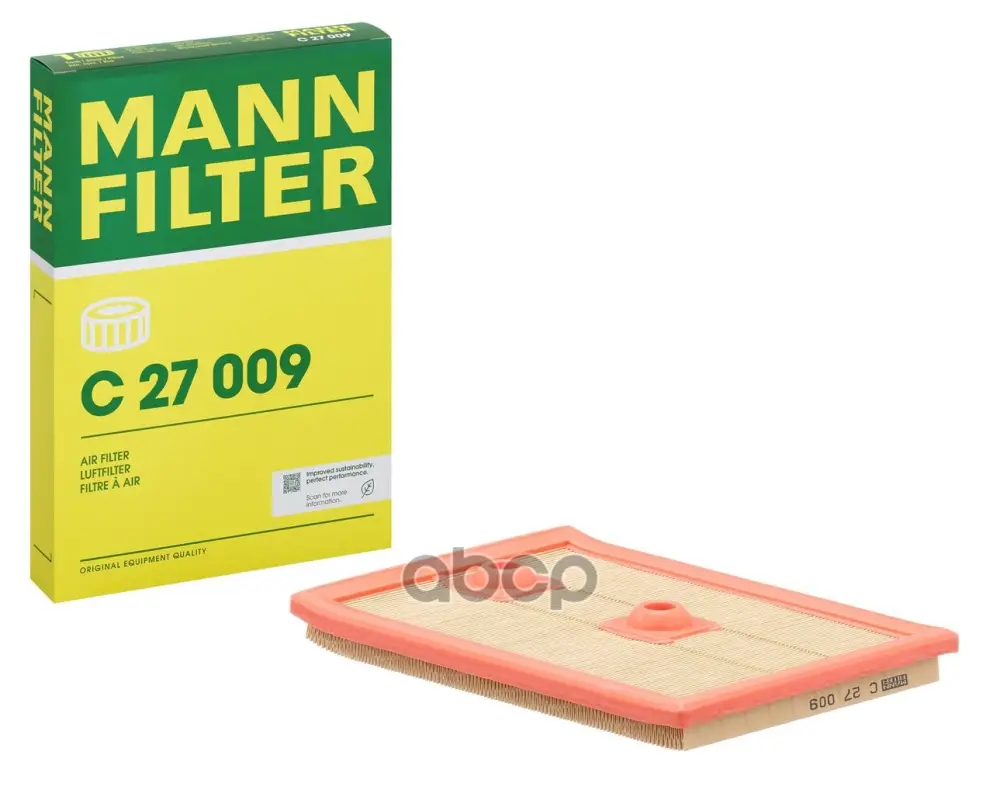 фильтр воздушный MANN-FILTER арт. C27009