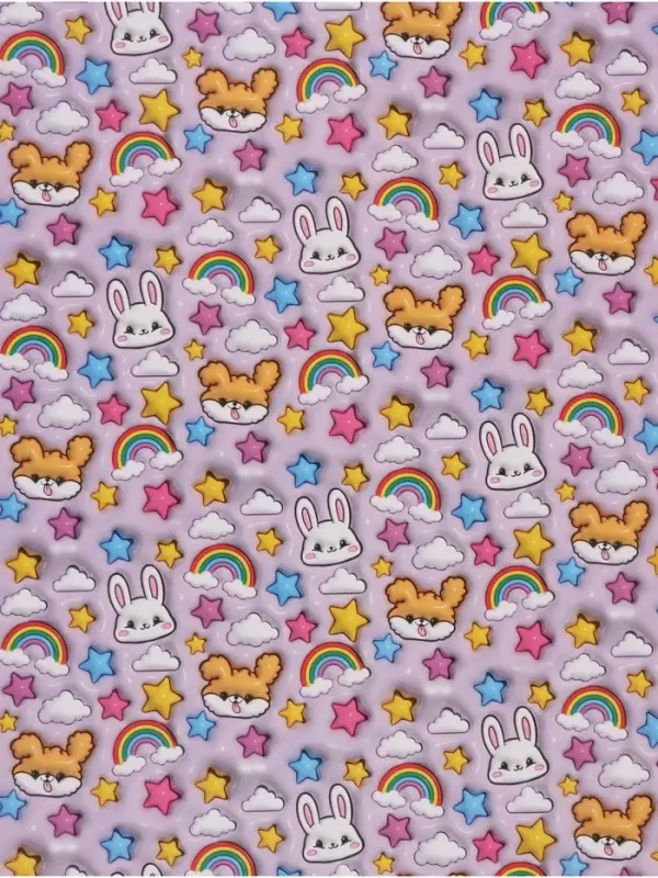 Бумага упаковочная глянцевая &laquo;Праздник&raquo;, 70&times;100 см