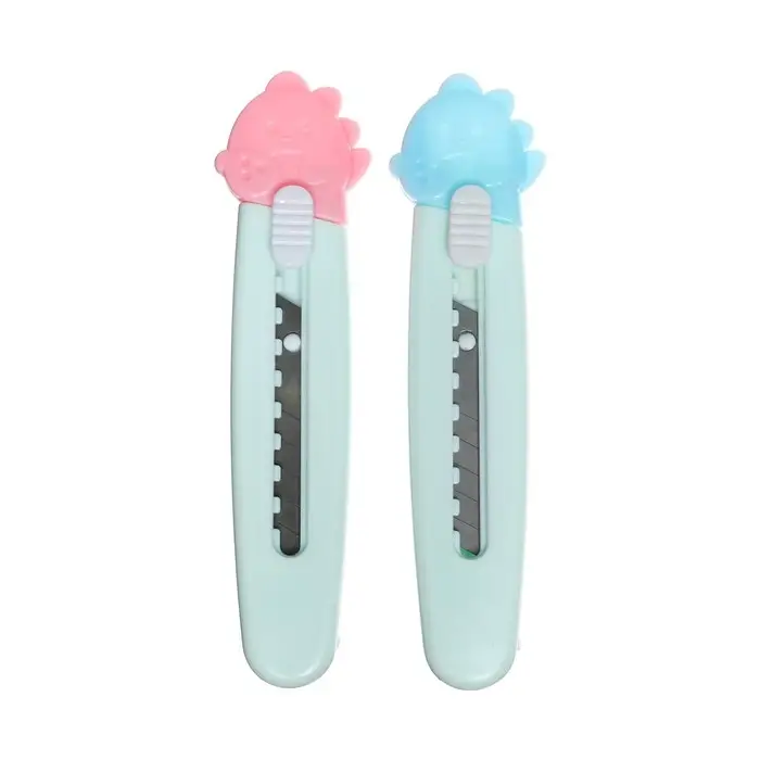 Нож канцелярский мини Calligrata, 9мм, пластик, c фиксатором, МИКС Нож канцелярский мини Calligrata, 9мм, пластик, c фиксатором, МИКС