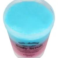 Двухцветный скраб для тела восстанавливающий сияние кожи, с ароматом розы, 250 г