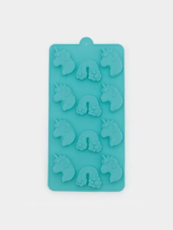 Форма для шоколада Доляна &laquo;Сказка.Пони&raquo;, силикон, 22&times;10.7&times;1.5 см, 12 ячеек, МИКС