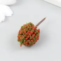 Искусственное растение для творчества пластик "Огненное дерево" 2,3х3,6 см