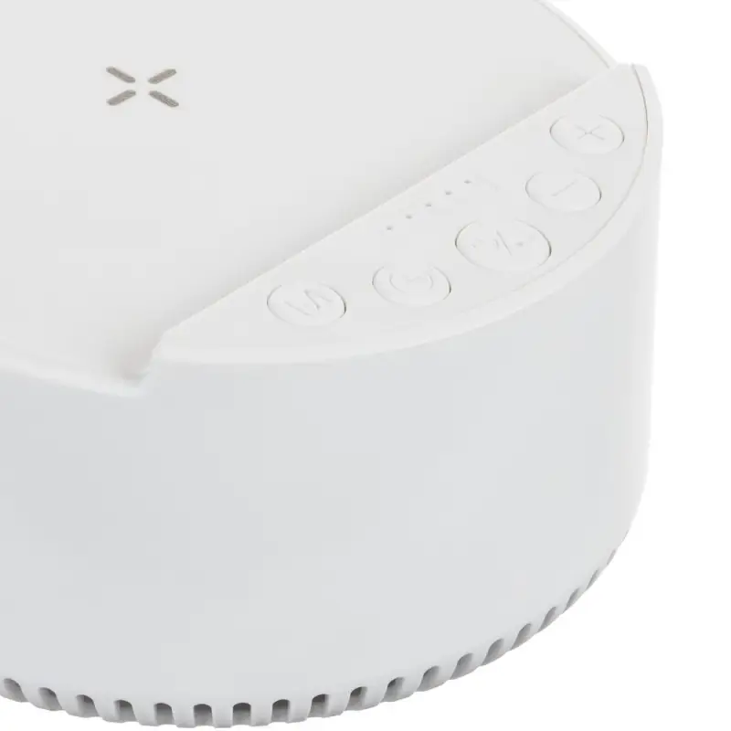 Bluetooth-колонка с беспроводной зарядкой relaxTime, белая