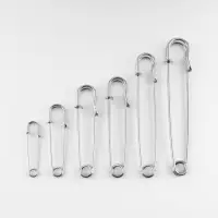 Набор булавок шляпных, 38/50/63/70/90/100 мм, 6 шт.