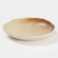 Тарелка глубокая Magistro Organic brown, 1 л, 25.2&times;25&times;5.3 см, фарфор, бежевая