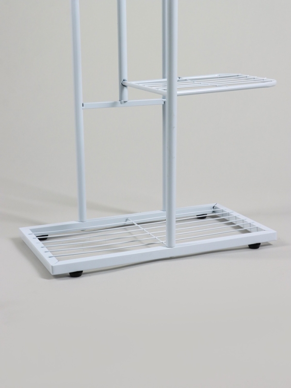 Подставка для цветов Greengo, 8 полок, 43 × 22 × 141 см, напольная, металл, белая Подставка для цветов Greengo, 8 полок, 43 × 22 × 141 см, напольная, металл, белая
