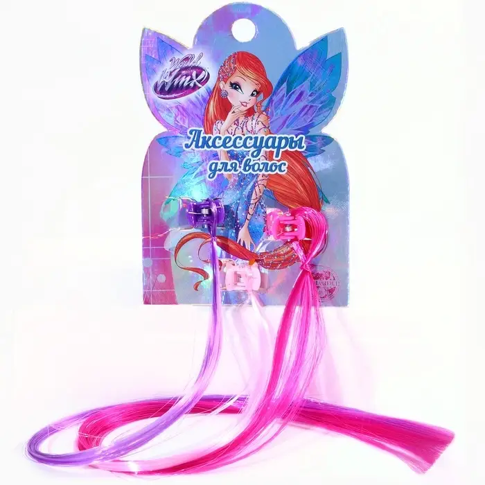 Прядь для волос на крабике, 3 штуки Прядь для волос на крабике, 3 штуки