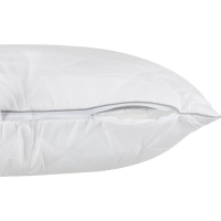 Подушка Luscan 70х70 стег.съем.чех на мол,кант,850г(холлофайб/микрофиб),бел