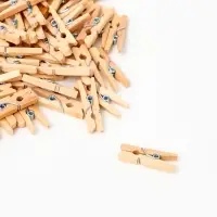 Набор прищепок "Классика" 100 штук размер 2,5х0,8 см