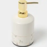 Набор аксессуаров для ванной комнаты &laquo;Афродита&raquo;, 4 предмета, дозатор 380 мл, мыльница, 2 стакана, белый