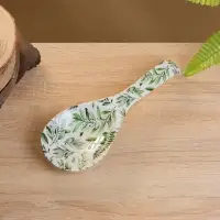 Подставка под ложку &laquo;Оливковая ветвь&raquo;, 25.5&times;9&times;3.8 см, дерево манго