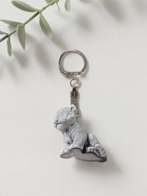 Брелок "Тигренок сидящий 2", 3,7см