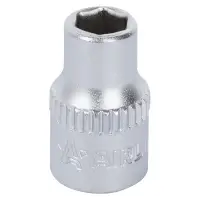 Головка торцевая 1/4"DR шестигранная 5.5мм, L=20мм