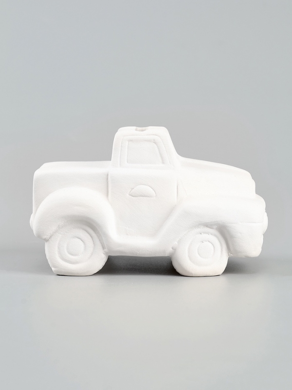 Копилка под роспись  Копилка под роспись "Машина" с кистью