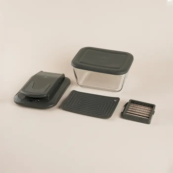 Овощерезка универсальная SL Home &laquo;Оливковая роща&raquo;, 9 в 1, стекло, оливковая