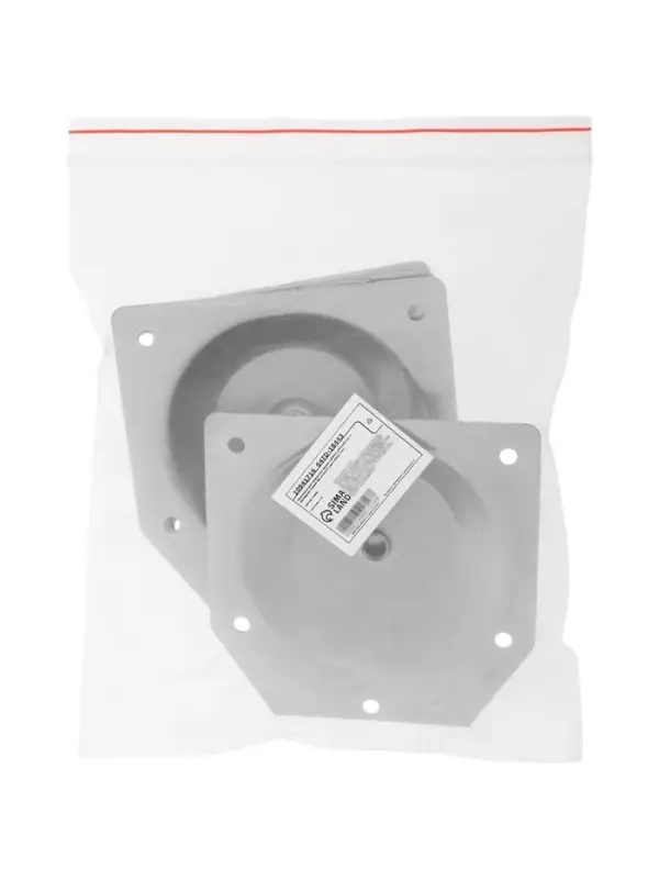 Крепления для мебельных ножек CAPPIO, 100&times;100 мм с закладной гайкой М8, угол14*, 4 шт.