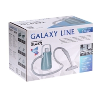 Пароочиститель Galaxy LINE GL6271, 1200 Вт, 0.3 л,  25 г/мин, нагрев 4 минуты, зеленый