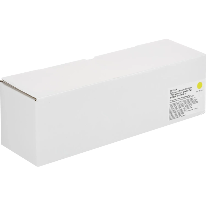 Картридж лазерный Retech CF532A жел. для HP CLJ M154a/M180n/M181fw