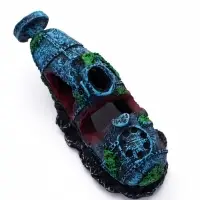 Декор для аквариума &laquo;Подводная лодка&raquo;, 16.3&times;6.5&times;8.5 см