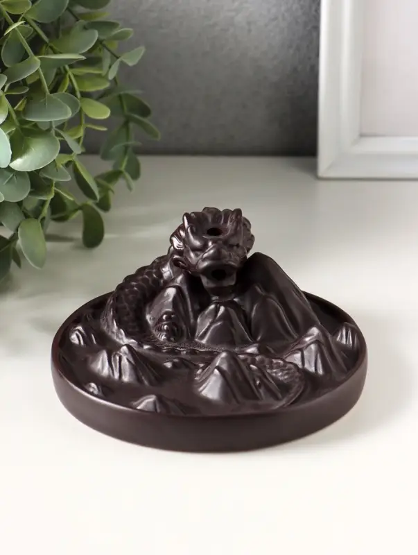 Подставка для благовоний TAKE IT EASY &laquo;Горный дракон&raquo;, стелющийся дым, 12&times;5 см