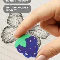 Ластик фигурный &laquo;Фрукты&raquo;, МИКС (штрихкод на штуке)