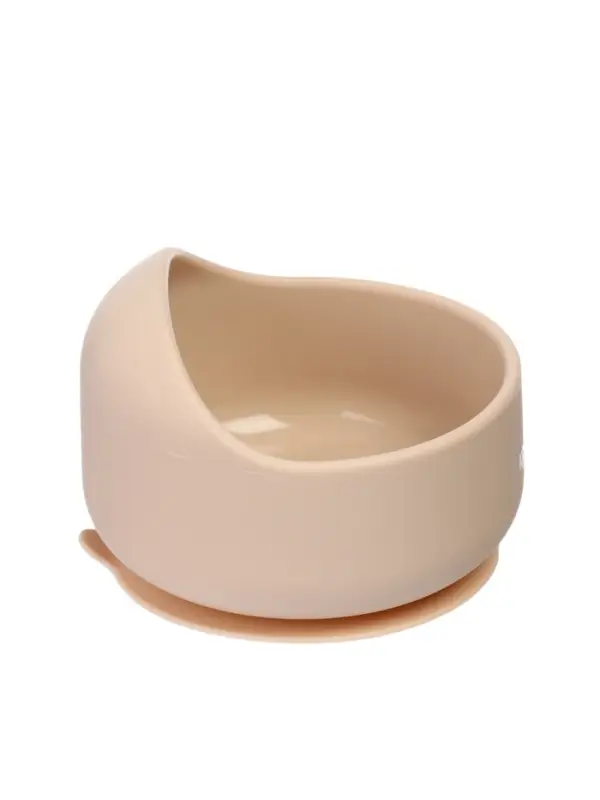 Посуда детская силиконовая, 7 предметов, бежевый Крошка Я