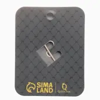 Булавка &laquo;Сердечки&raquo;, 7 см, цветная в золоте