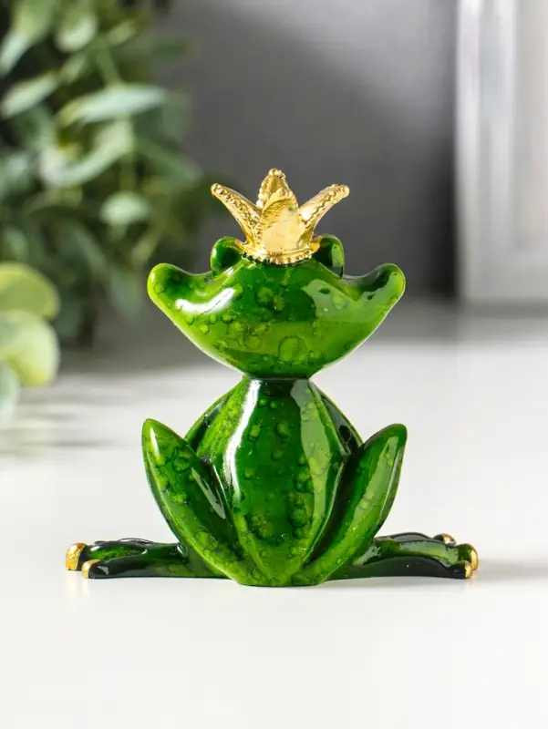 Фигурка полистоун лак &laquo;Царевна-лягушка&raquo;, 8.8&times;5.5&times;8.5 см
