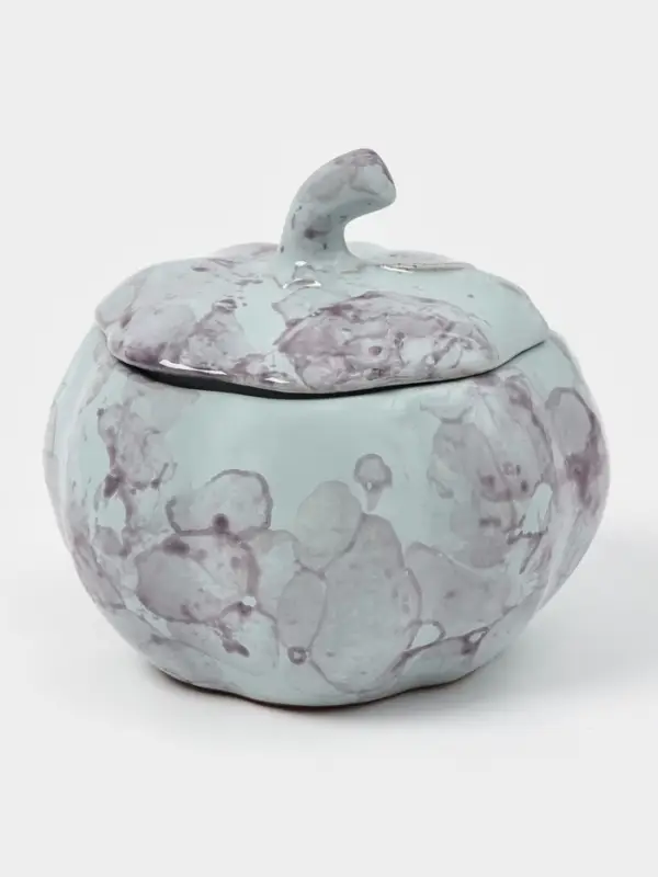 Горшок для запекания Борисовская керамика «Тыква», 600 мл, серый Горшок для запекания Борисовская керамика «Тыква», 600 мл, серый