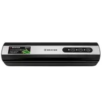 Вакууматор BRAYER 5072BR, 120 Вт, 3 л/мин, 0.65 бар, ширина пакета 29 см, чёрный Вакууматор BRAYER 5072BR, 120 Вт, 3 л/мин, 0.65 бар, ширина пакета 29 см, чёрный
