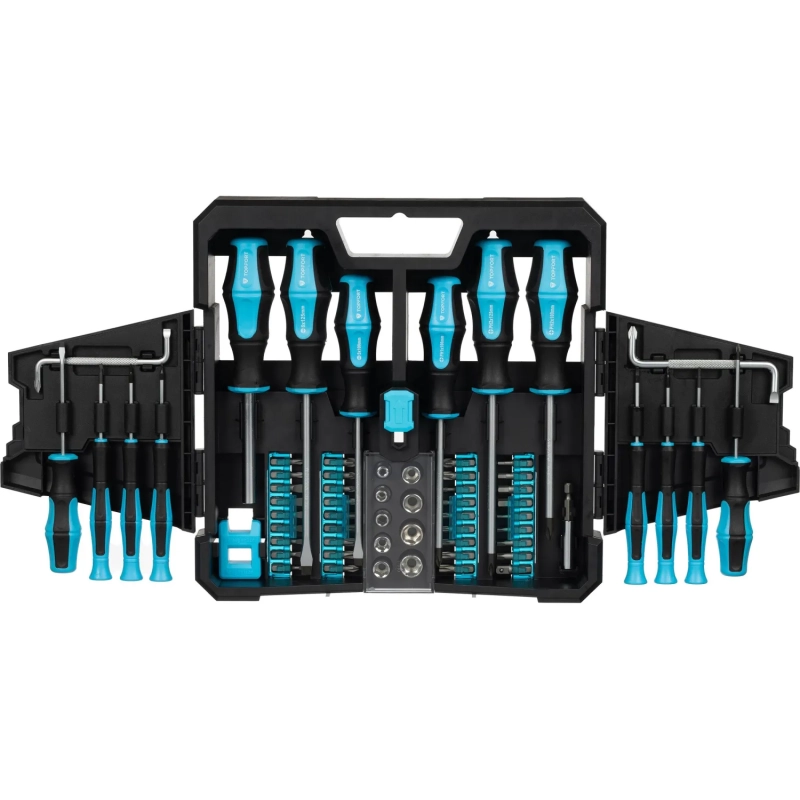 Набор отверток Topfort с битами 63 предмета (547163)