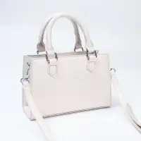 Сумка женская тоут на молнии, 20&times;8&times;14 см, белая