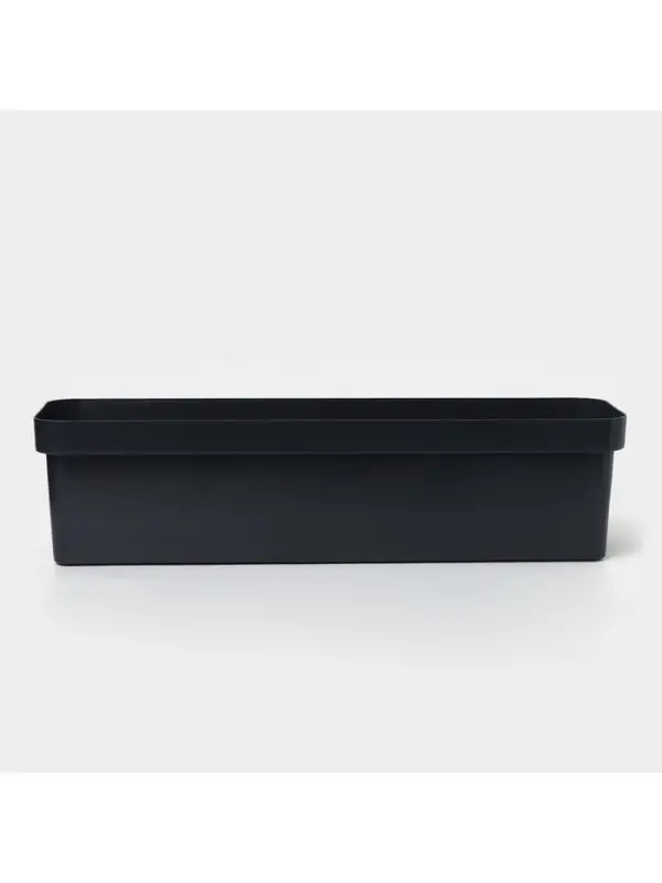 Ящик балконный для цветов &laquo;Эко&raquo;, 12 л, 60&times;17&times;15.5 см, пластиковый, МИКС