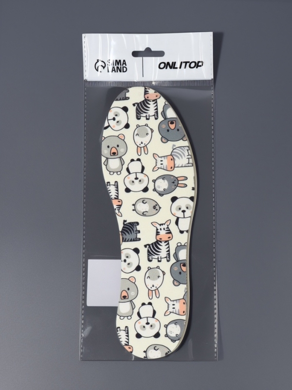 Стельки (полиэстер, латекс) универс 26-36 р-р 23,5см (пара) Динозавры пак ОТ