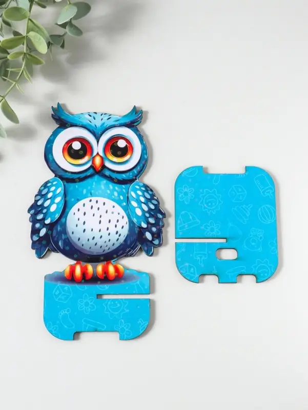 Подставка под телефон "Сова" 19х10 см, вид 2