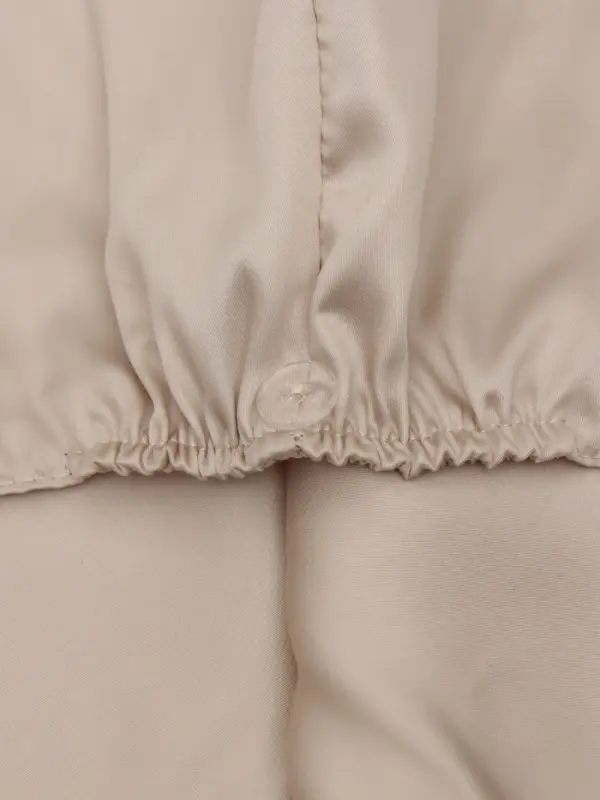 Чалма - тюрбан для волос MINAKU, 25&times;68 см, тенсель, бежевая