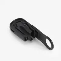 Бегунок автоматический для водонепроницаемой молнии &laquo;Спираль&raquo;, реверсивный, №7, 10 шт., чёрный