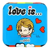 Конфеты освежающие Love is, в форме сердца, со вкусом мяты, 20 г