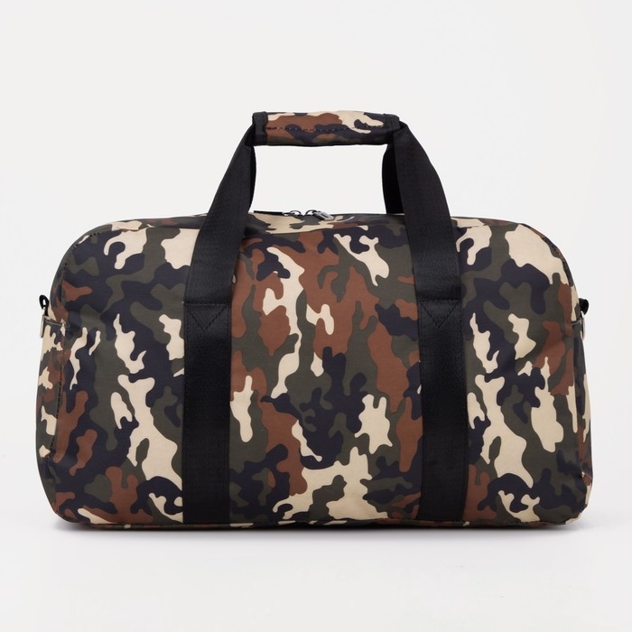 Сумка дорожная на молнии, наружный карман, цвет мультикам Сумка дорожная на молнии, наружный карман, цвет мультикам